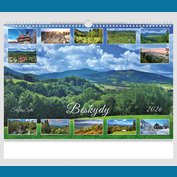 Nástěnný kalendář BESKYDY 2026