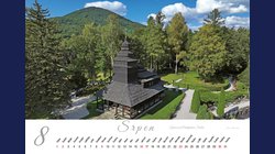 Nástěnný kalendář BESKYDY 2026