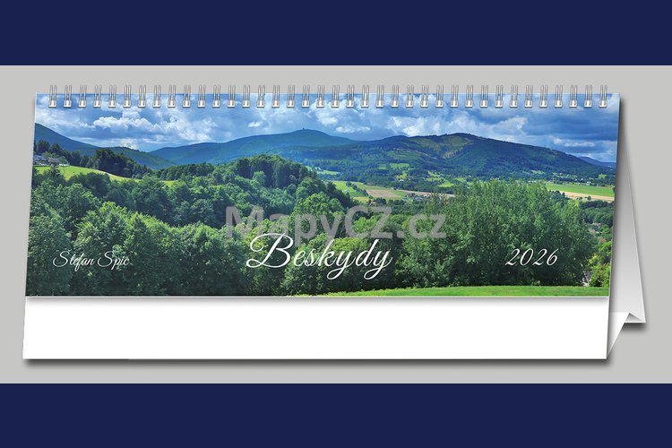 Stolní kalendář BESKYDY 2026 - pracovní