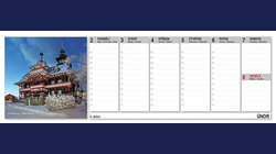 Stolní kalendář BESKYDY 2026 - pracovní