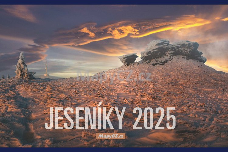 Nástěnný kalendář JESENÍKY 2025