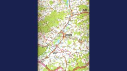 Česká republika silniční - magnetická nástěnná mapa 160 x 110 cm, lamino + černý hliníkový rám
