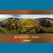 Nástěnný kalendář BESKYDY 2026 panoramatický