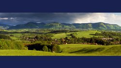 Nástěnný kalendář BESKYDY 2026 panoramatický