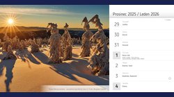 Stolní kalendář BESKYDY 2025