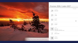 Stolní kalendář BESKYDY 2025