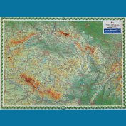 ČR - plastická mapa 27 x 20 cm