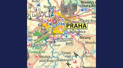 Česko - vlastivědná nástěnná mapa 136 x 87 cm