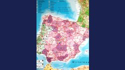 Evropa spediční - nástěnná mapa 100 x 135 cm, lamino + 2 lišty