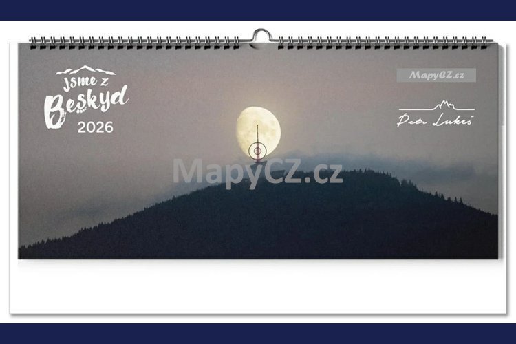 Stolní kalendář JSME Z BESKYD 2026