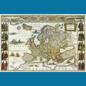 Historická Evropa - nástěnná mapa
