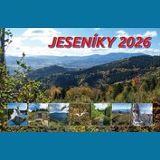 Stolní kalendář JESENÍKY 2026