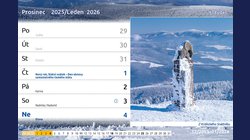 Stolní kalendář JESENÍKY 2026