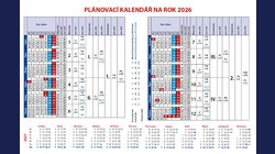 Stolní kalendář JESENÍKY 2026