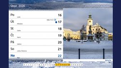 Stolní kalendář JESENÍKY 2026