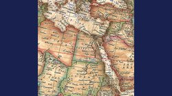 Svět RAY WORLD Vintage - nástěnná mapa 136 x 92 cm