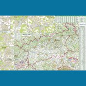 Ústecký kraj - nástěnná mapa